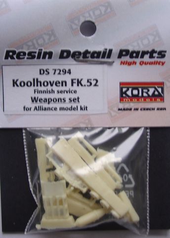 Koolhoven FK.52 - Finnish- Weapons set