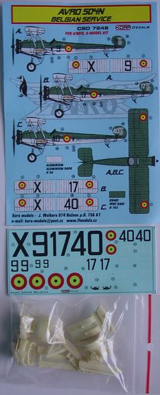 Avro 504N Belgian