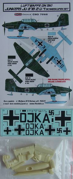Junkers Ju-87B-2/U-4 Schneekufen set