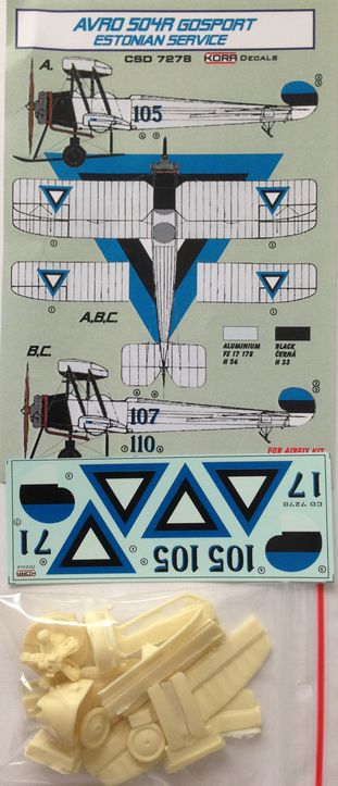 Avro 504R Gosport Estonian