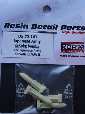 Japanese army 4x 50kg bombs - Click Image to Close