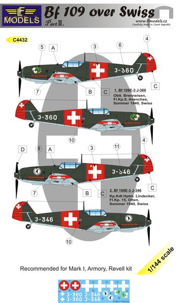 Bf 109 over Swiss II.