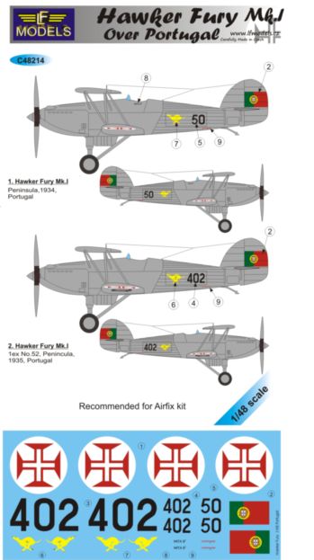 Fury Mk.I over Portugal - Click Image to Close