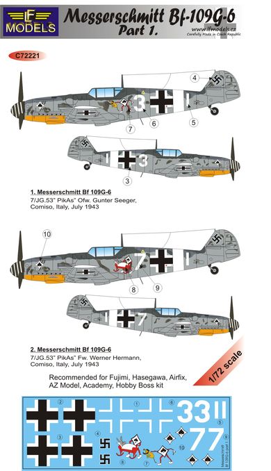 Messerschmitt Bf 109G-6 Comiso cartoon part 1. - Click Image to Close