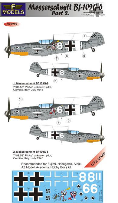 Messerschmitt Bf 109G-6 Comiso cartoon part 2. - Click Image to Close