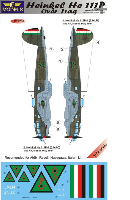 Heinkel He 111P over Iraq