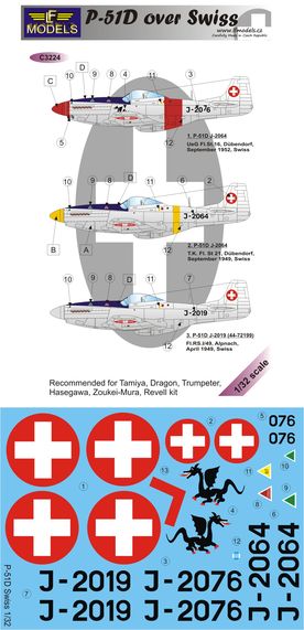 P-51D over Swiss