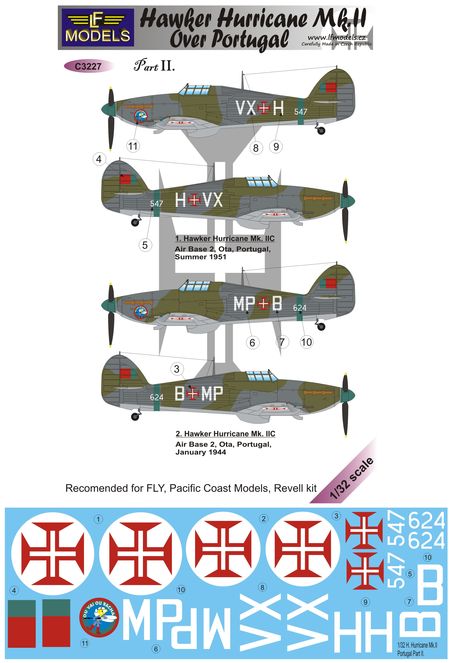 Hawker Hurricane Mk.II over Portugal Part II.
