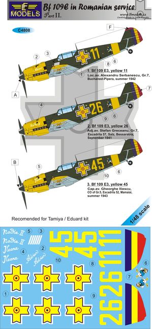 Bf 109E-3/E-7 Romania II.