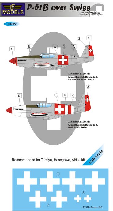 P-51B over Swiss