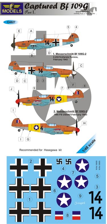 Catured Bf 109G part I.