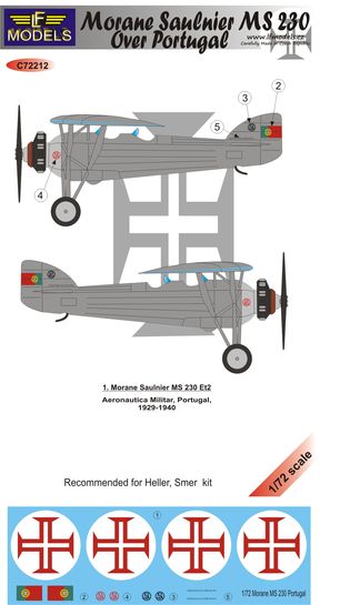 Morane Saulnier MS.230 over Portugal
