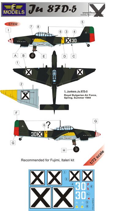 Junkers Ju87D-5 Bulgaria