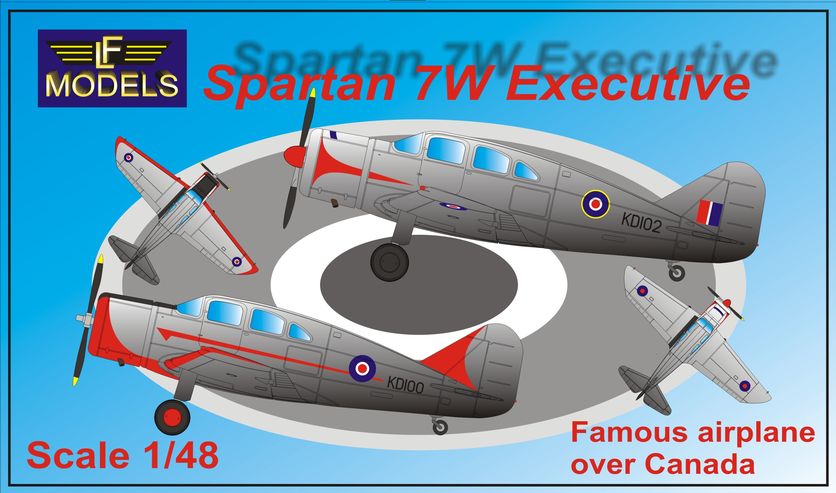 Spartan 7W Executive over Canada