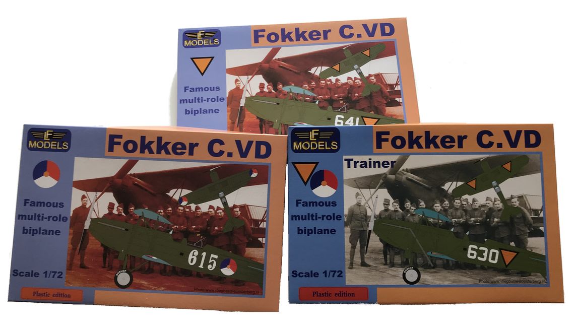 Fokker C.VD Holland Triple pack