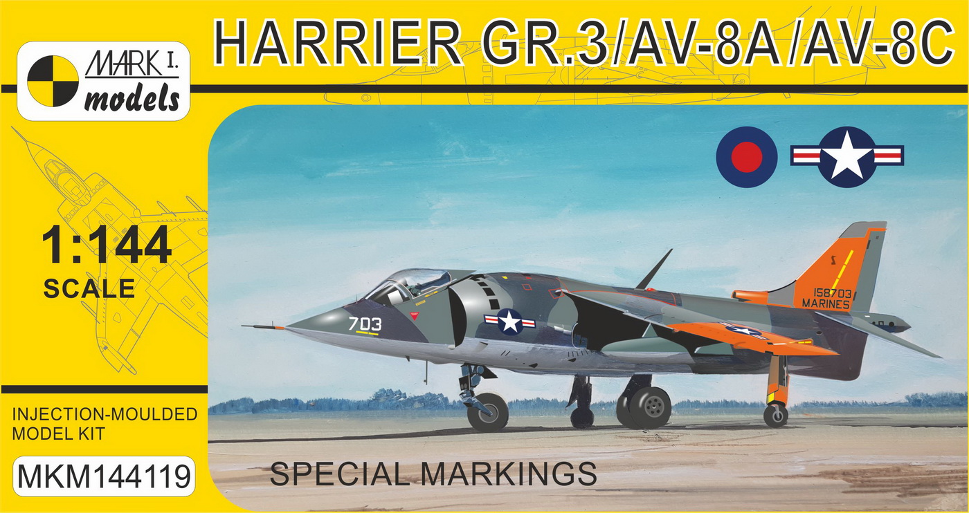Harrier GR.3/AV-8A/AV-8C ‘Special Markings’ - Click Image to Close