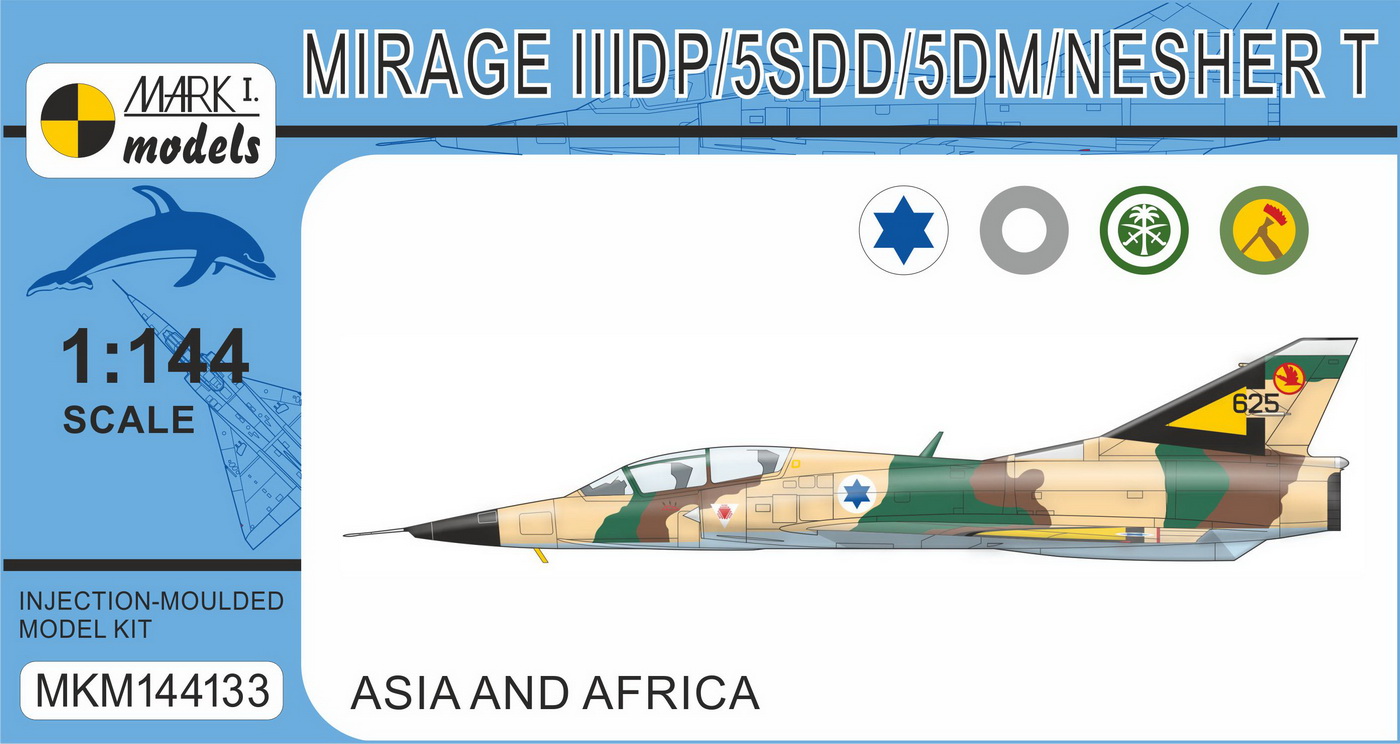 Mirage IIIDP/5SDD/5DM/Nesher T "Asia and Africa"