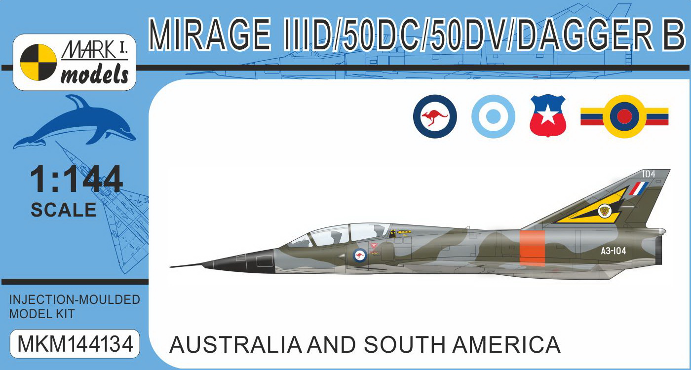 Mirage IIID/50DC/50DV/Dagger B "Australia and South Africa"