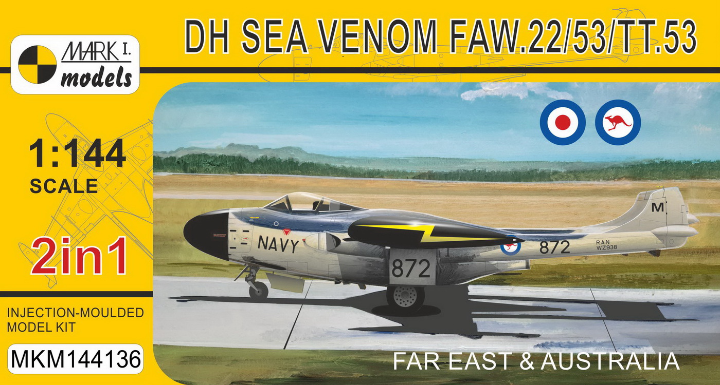 Sea Venom FAW.22/53/TT.53 'Far East & Australia' (2in1)