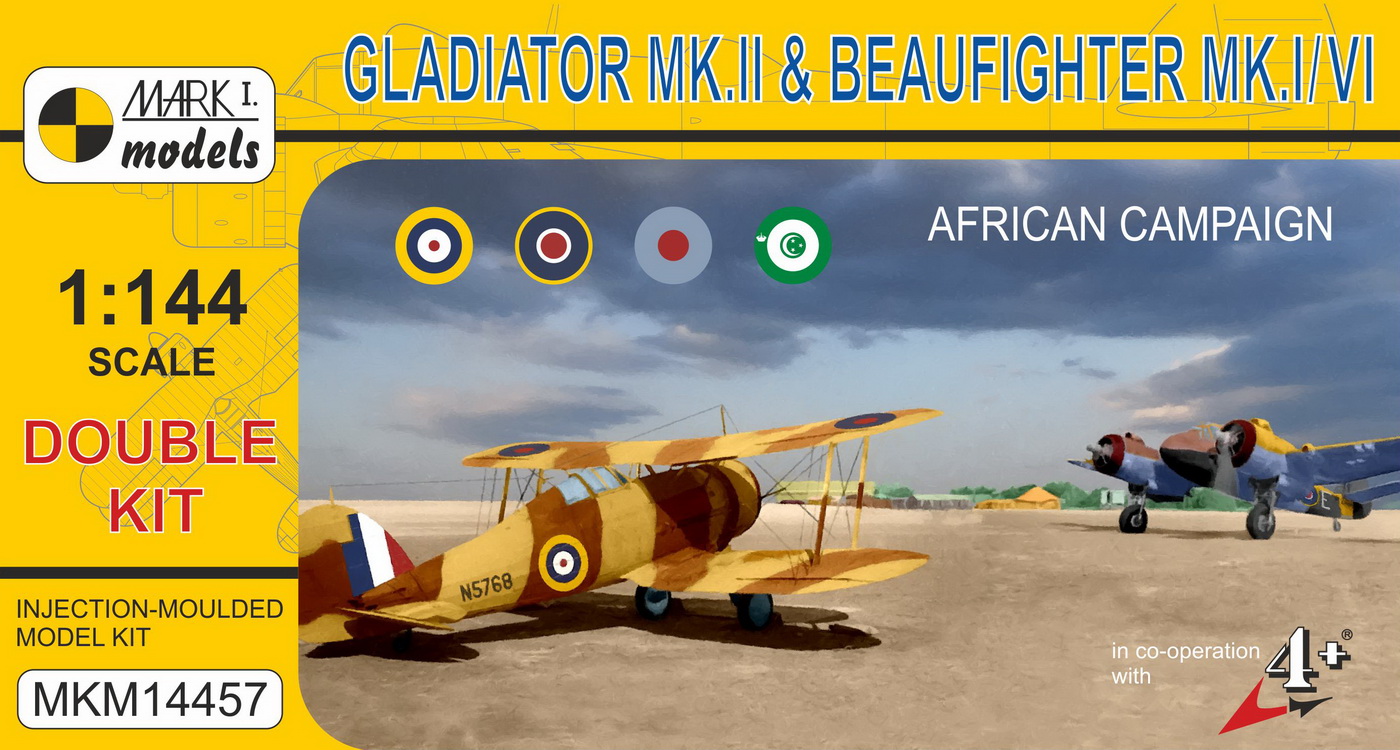 Gladiator & Beaufighter 'African Campaign' (double kit)