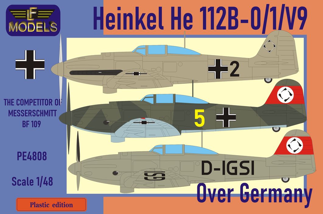 Heinkel He-112B-0/ B-1/ V9 over Germany