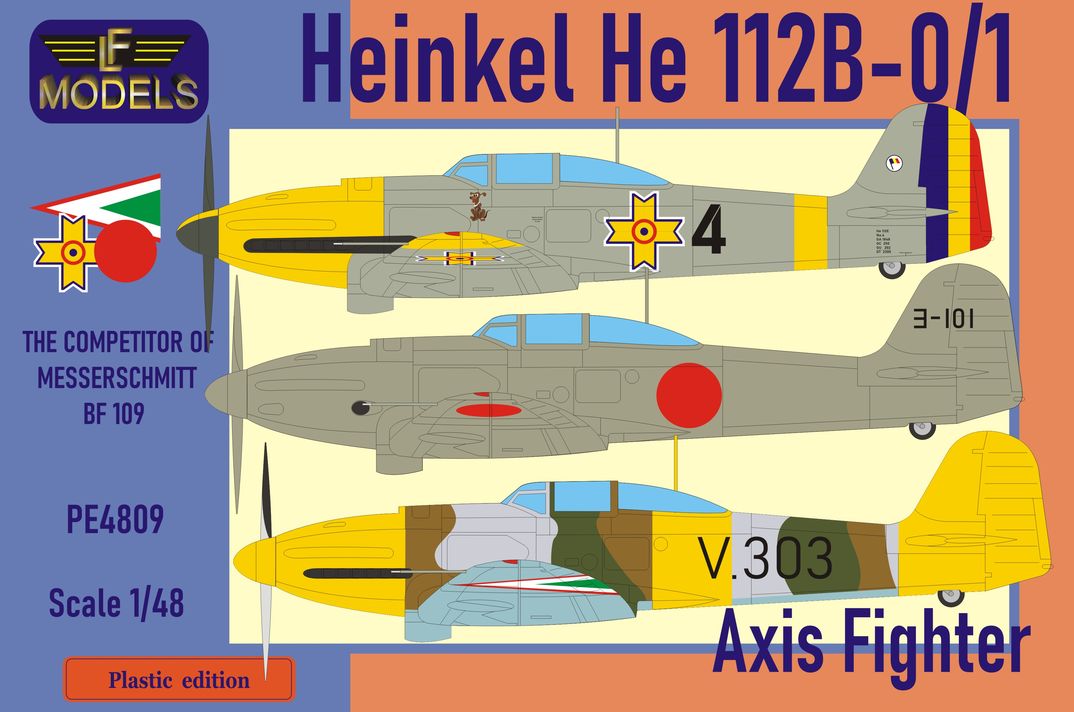 Heinkel He-112B-0/B-1 Axis Fighter