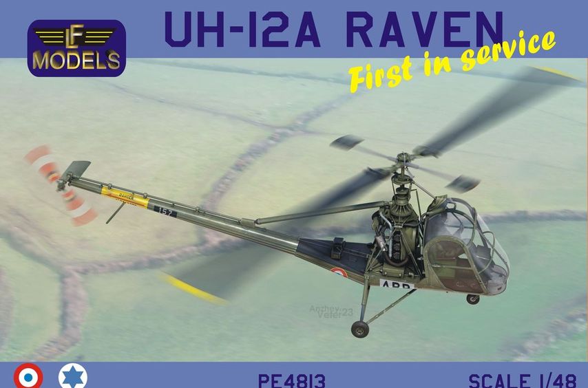 UH-12A Raven First in service (2x France, 2x Israel)