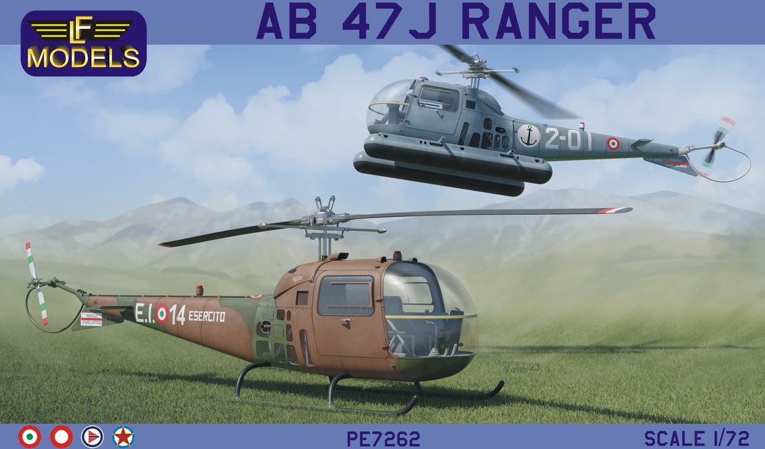 AB 47J Ranger (Italian Navy, Army, Yugo., Danmark, Norway AF)