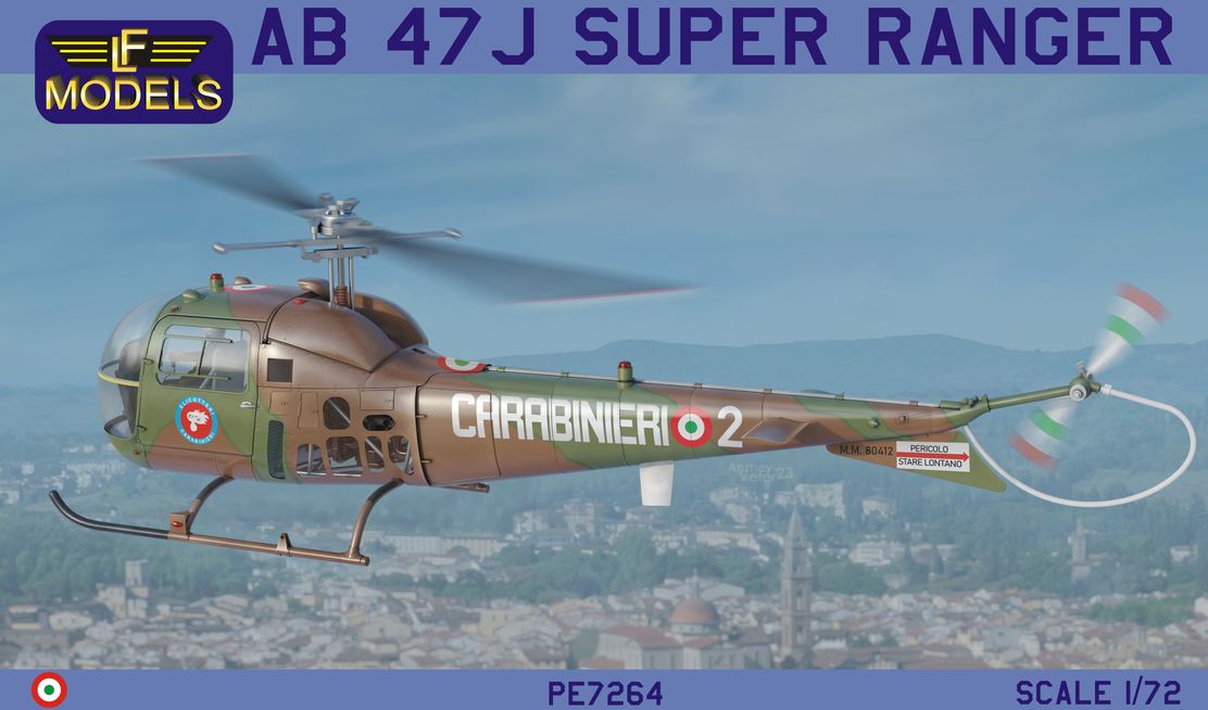 AB 47J Super Ranger (Carabinieri, SAR rescue, Italian AF)
