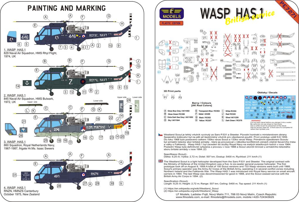 Wasp HAS.1 International service - Click Image to Close