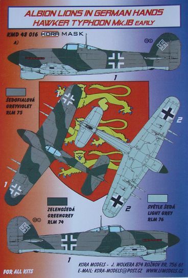Hawker Typhoon Mk.IB early Luftwaffe