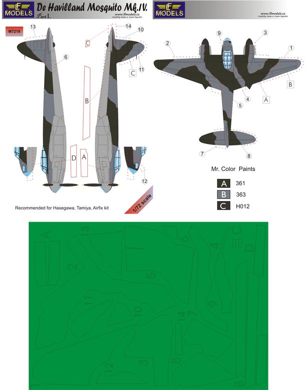 Details about   LF Models 1/72 BRISTOL 170 FREIGHTER Mk.31M RNZAF Camouflage Paint Mask Set 