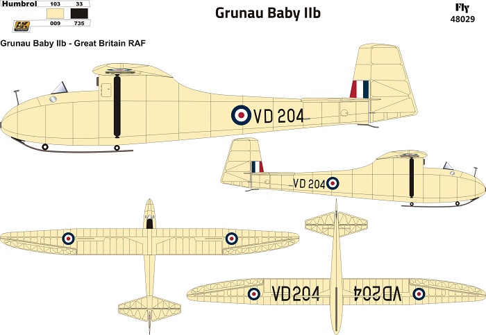 Grunau Baby IIb RAF