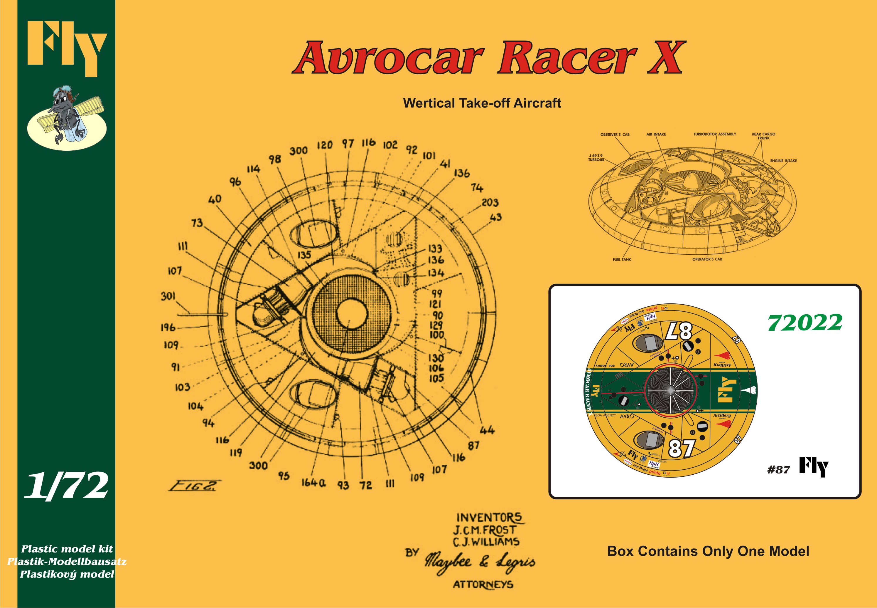 Avrocar Racer X Fly