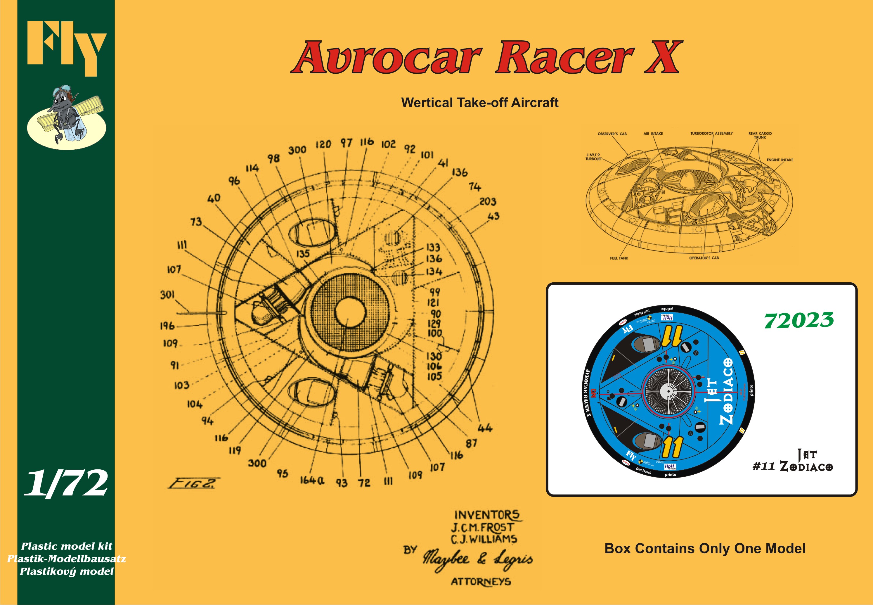 Avrocar Racer X Zodiaco Jet