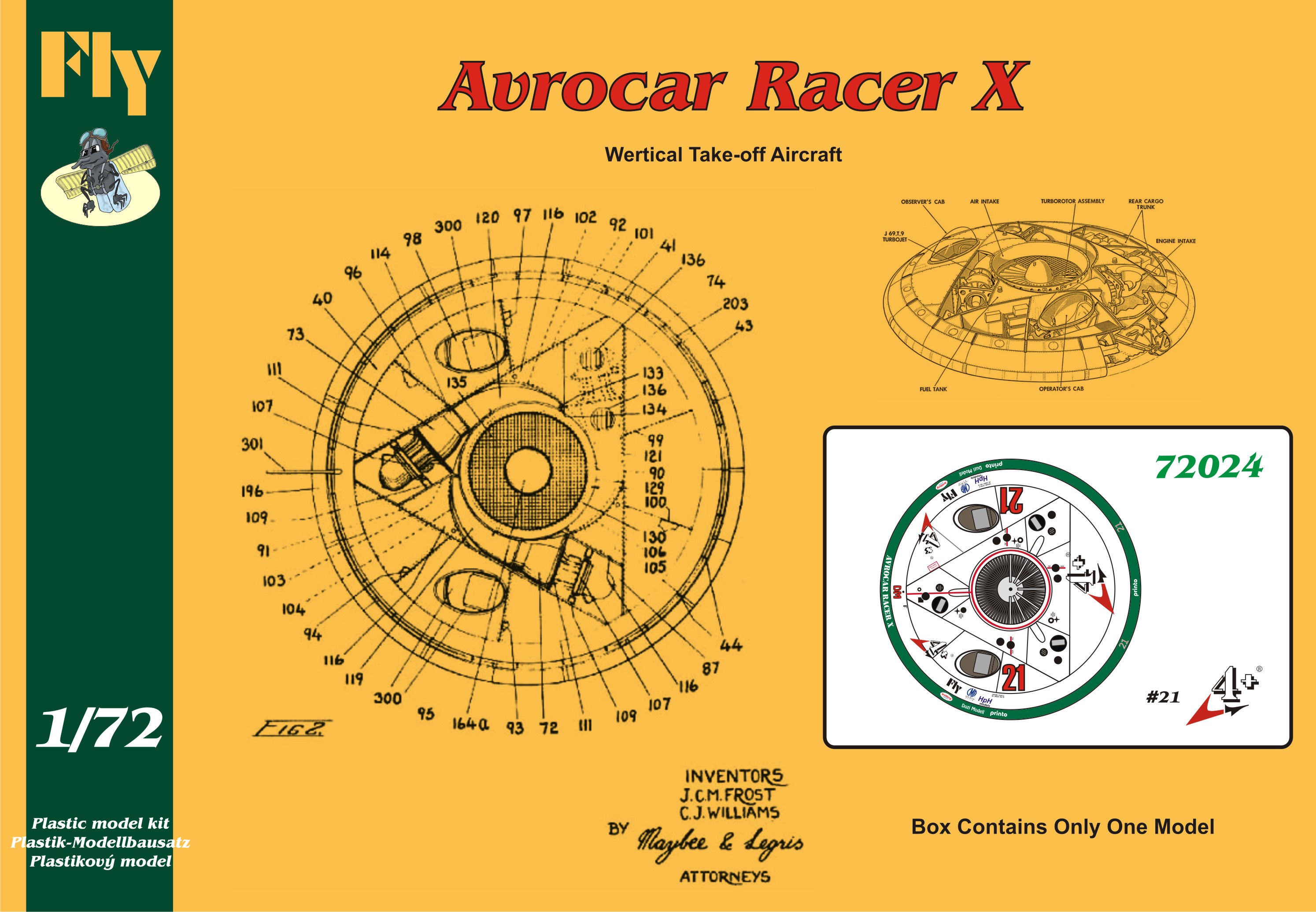 Avrocar Racer X 4+