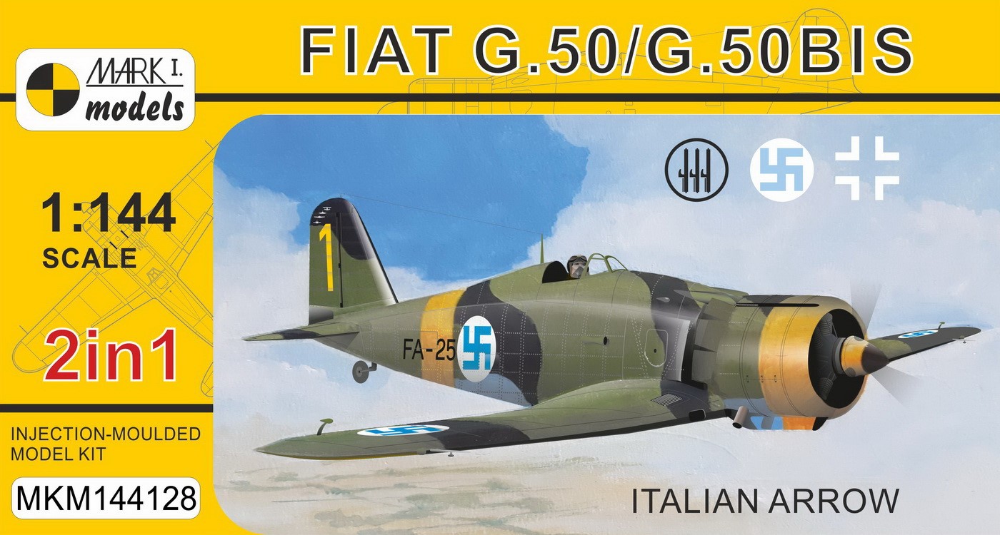Fiat G.50/50bis Italian Arrow(Italian, Finnish, Luftwaffe)(2in1)
