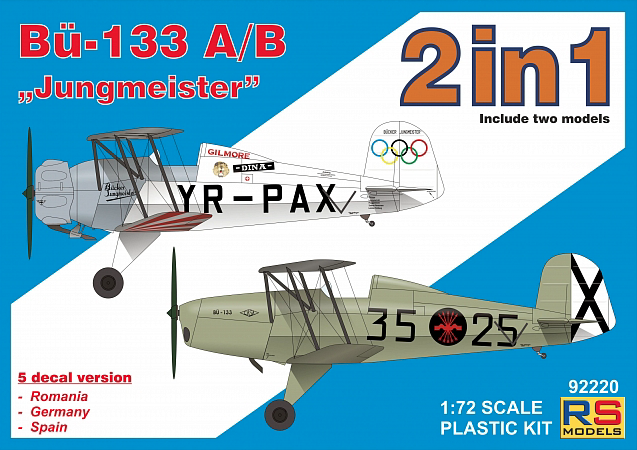 Bücker 133 A/B "Jungm." double kit