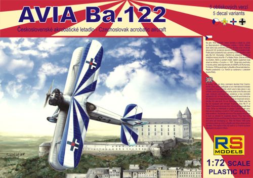 Avia Ba.122 with Avia Rk17