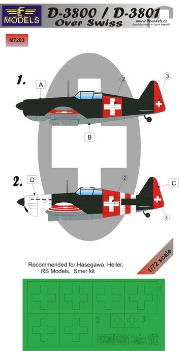 D-3800/3801 over Swiss