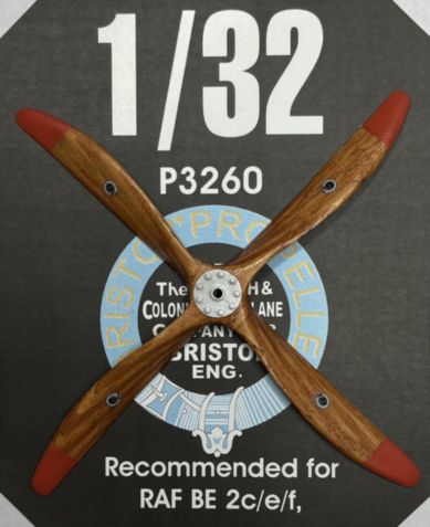 Bristol 4-blade propeller 1/32